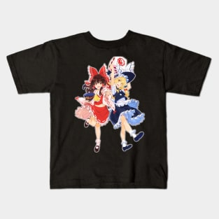 Marsia and Reimu BFF Kids T-Shirt